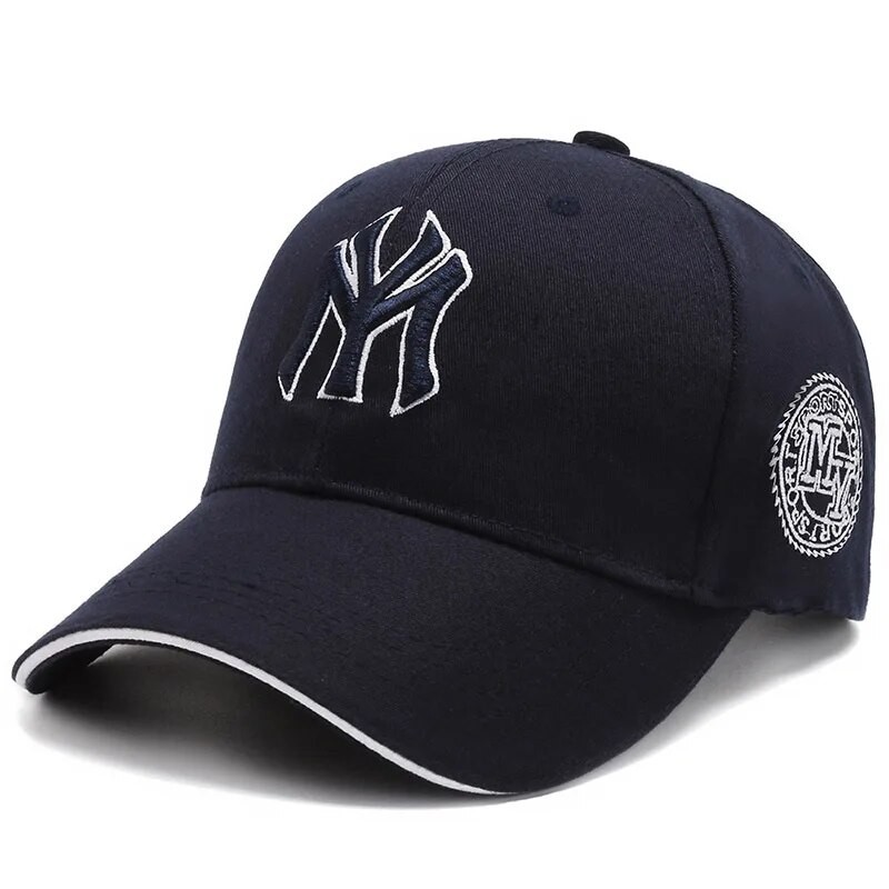 Casual Korean-Style Embroidered Baseball Cap