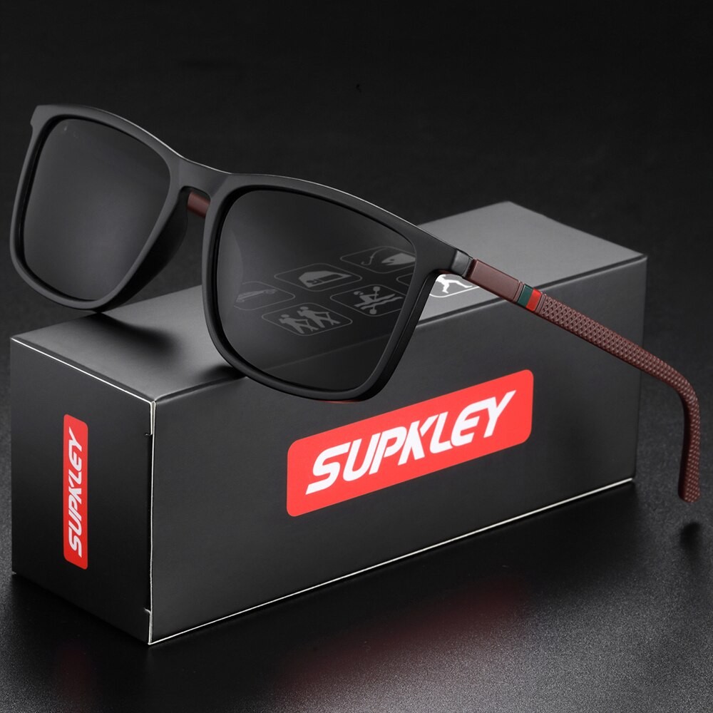 SUPKLEY Polarized Sports Sunglasses for Men