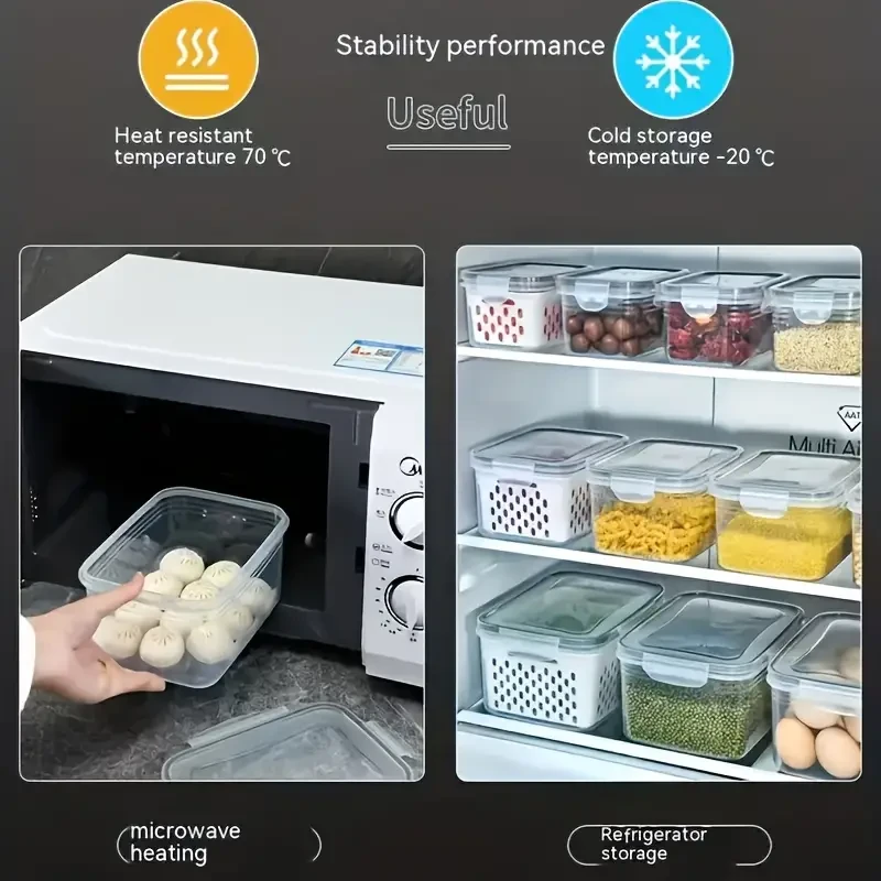6pcs Food Storage Container Set with Lids