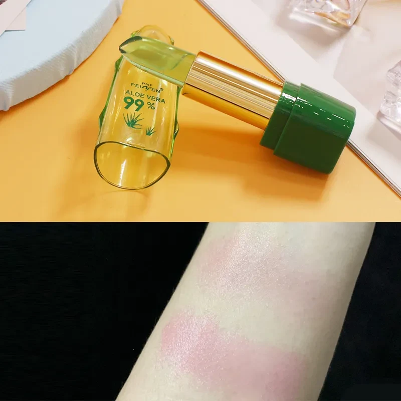 Aloe Vera Gel Color Changing Lipstick Gloss Moisturizer