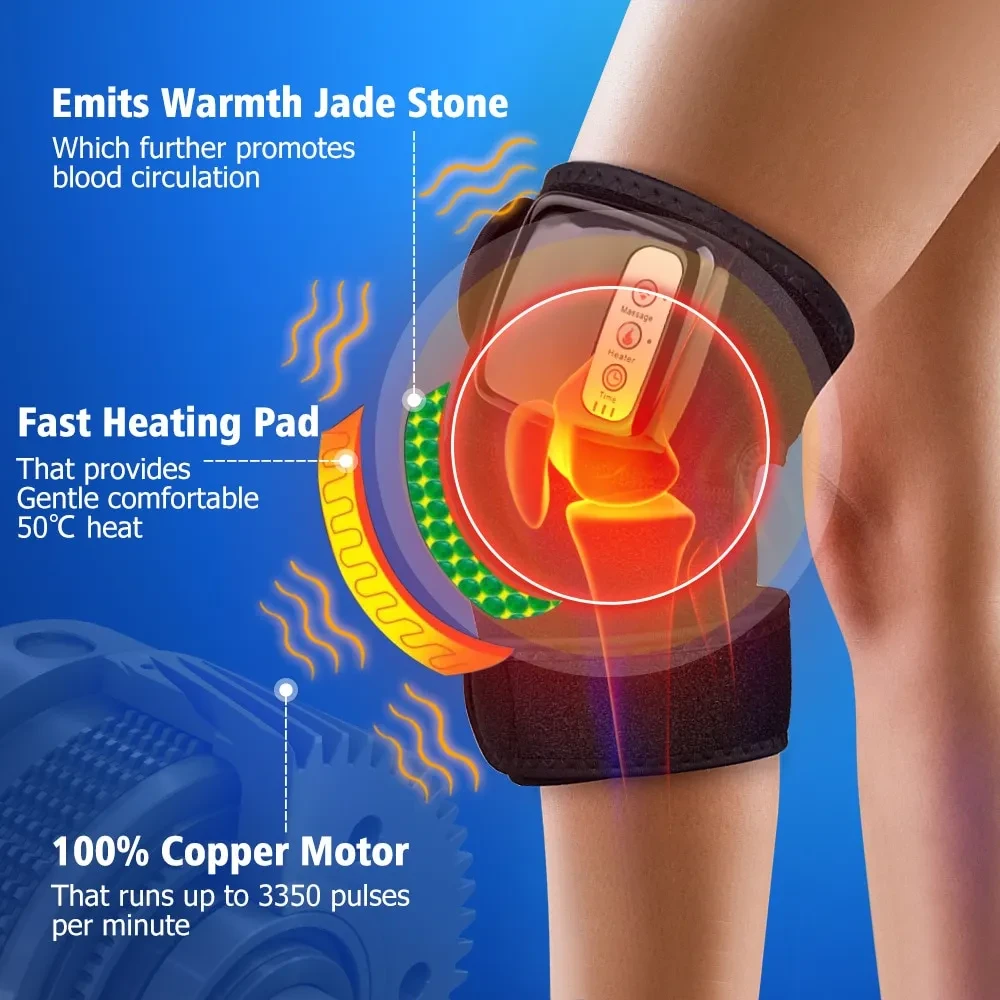 Electric Infrared Heating Knee Massager Wrap