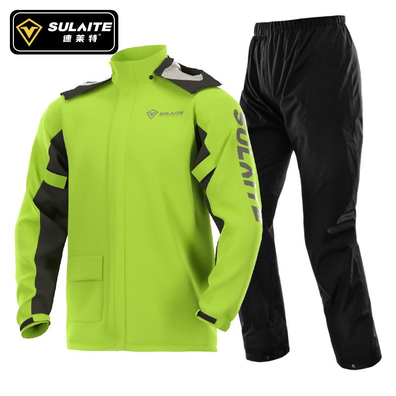 SULAITE Waterproof Motorcycle Raincoat Suit