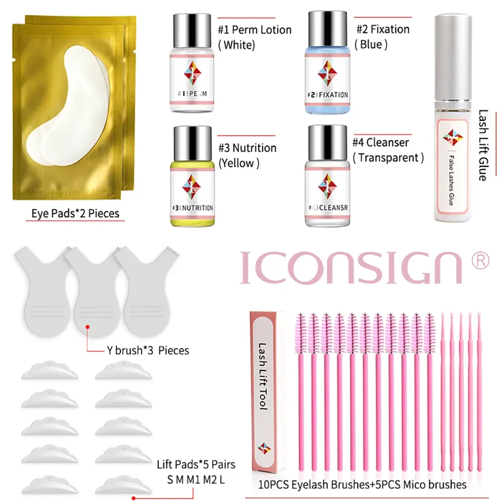 Lash Lift Kit ICONSIGN Lifting Perm Eyelash