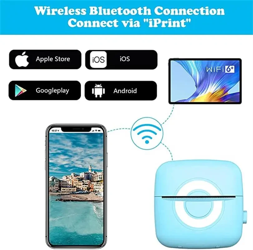 C13 Self-adhesive Label Printer Bluetooth