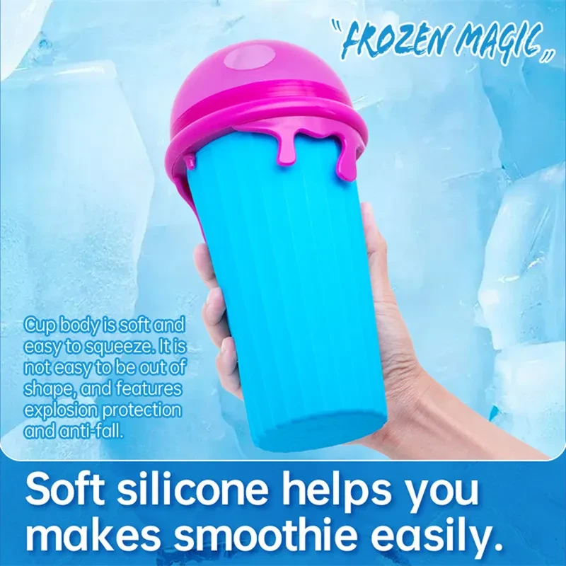 500ml Large Capacity Slushy Cup Summer Squeeze