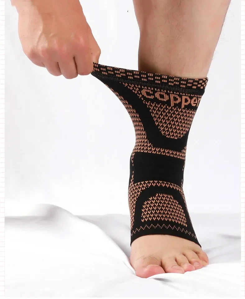 Copper Fiber Sports Ankle Support
