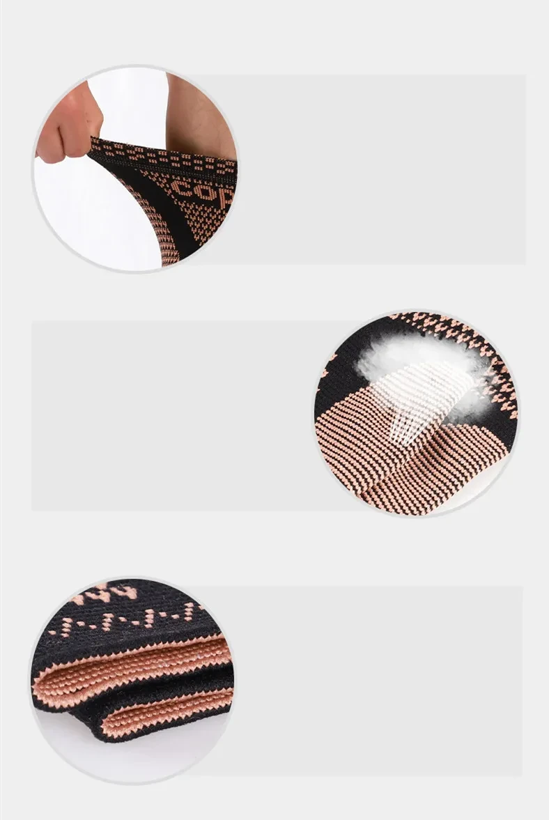 Copper Fiber Sports Ankle Support