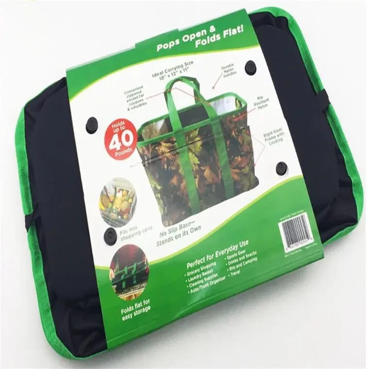 Supermarket Shopping Oxford Telescopic Car Bag