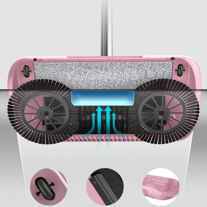 Hand Push Sweeper Household Broom