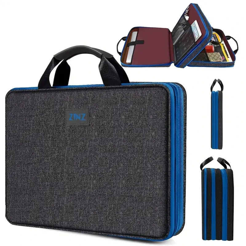 39.62-40.64 cm Laptop Briefcase, Expandable TSA-Compliant Business Computer Bag