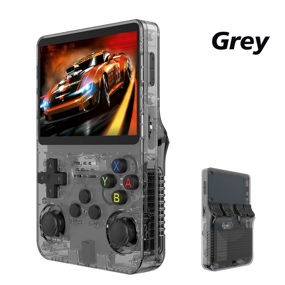 R36S Retro Handheld Game Console Open Source Linux System with 3.5-Inch IPS Screen, 64GB/128GB Storage