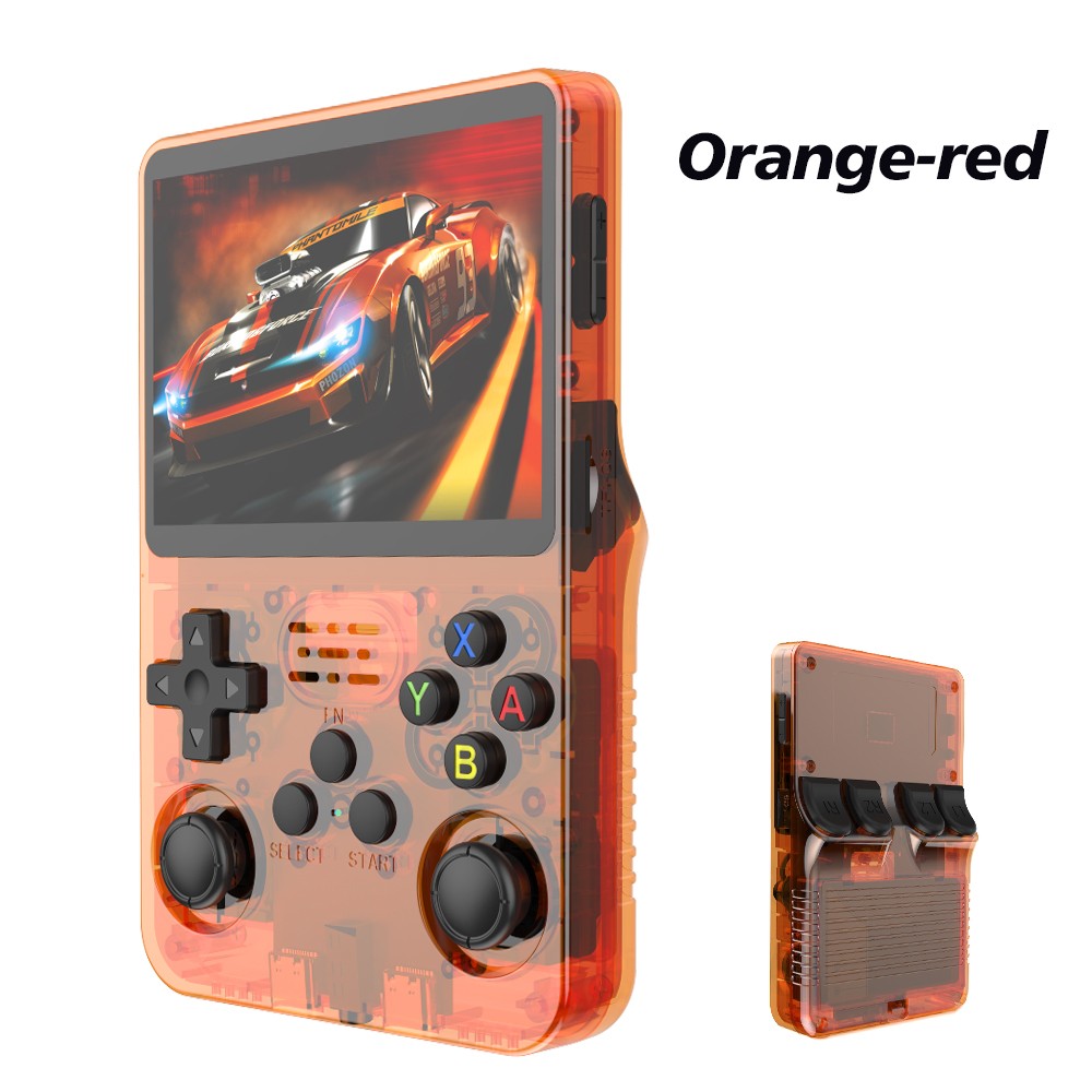 R36S Retro Handheld Game Console Open Source Linux System with 3.5-Inch IPS Screen, 64GB/128GB Storage