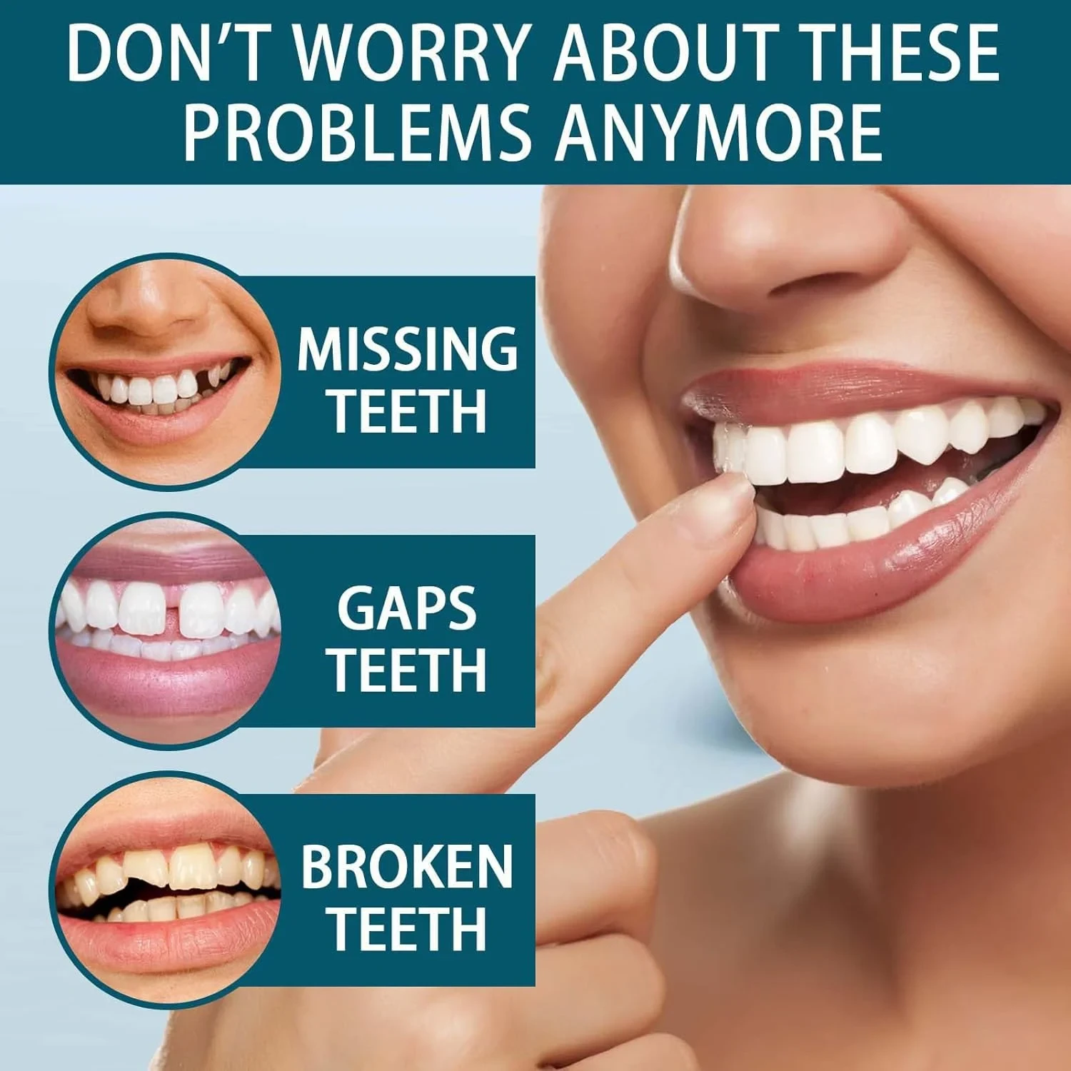 Temporary Teeth Cover