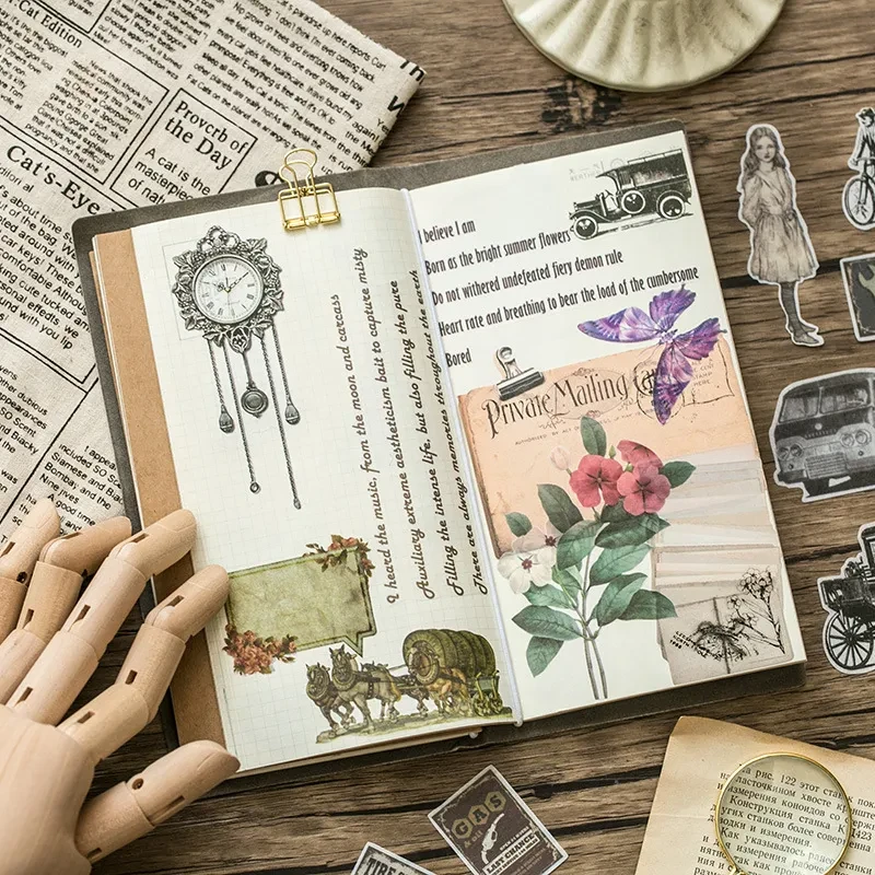 Creative Hand Account Photo Album Diary DIY Decoration Stickers
