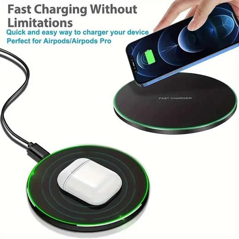 30W Wireless Charger Fast Charging Pad