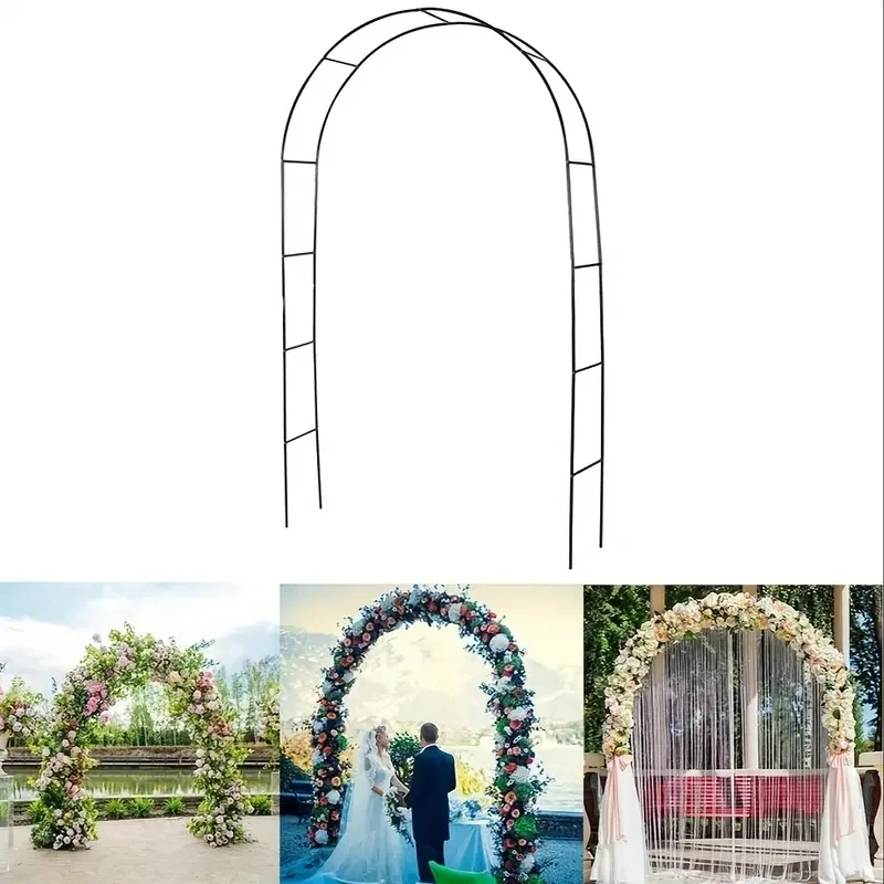 240cm Metal Garden Arbor Arch