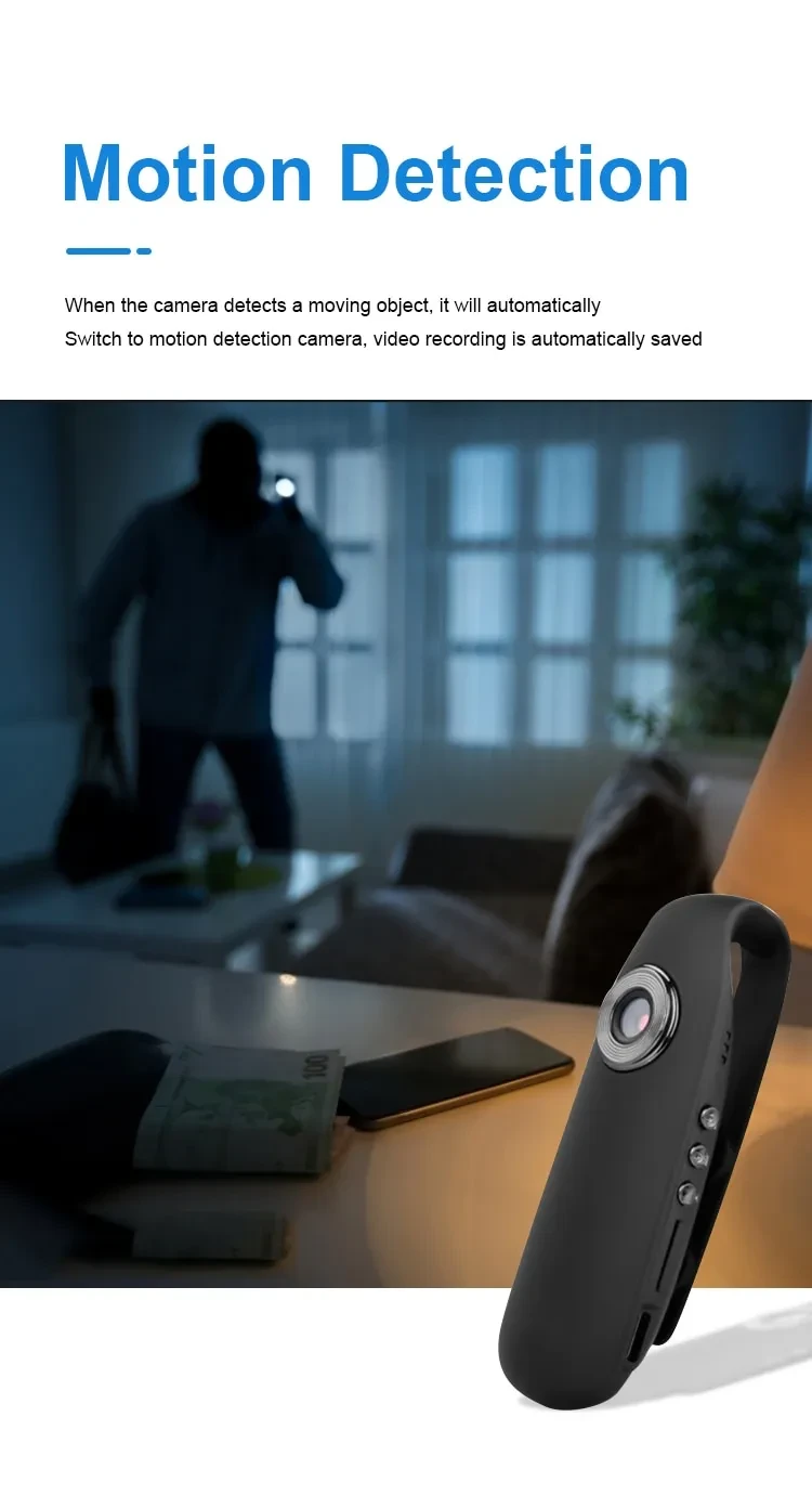 Portable Mini Video Camera One-click Recording
