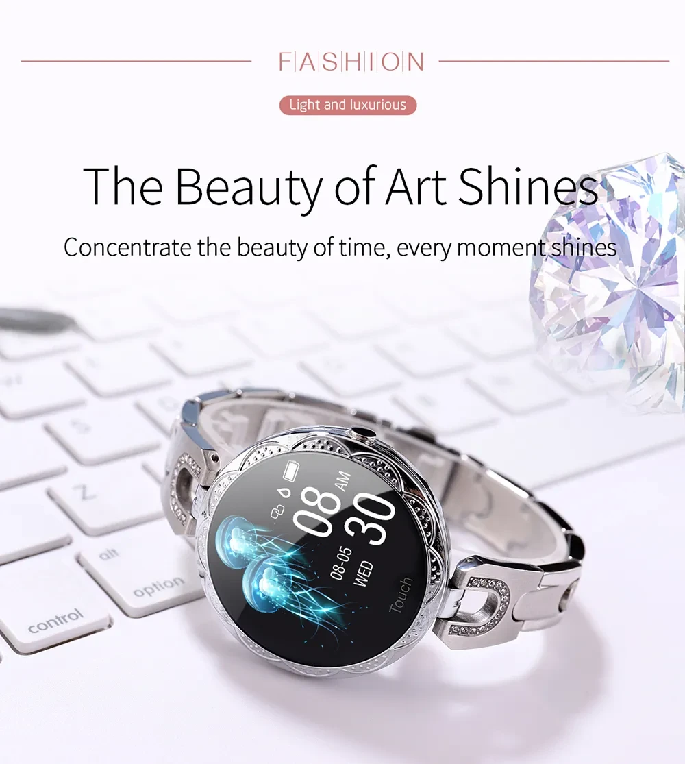 Fashion Women's Smart Watch Waterproof