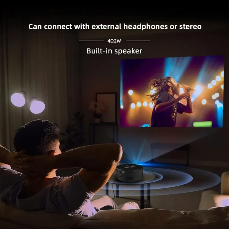Smart Projector WiFi Portable 1080
