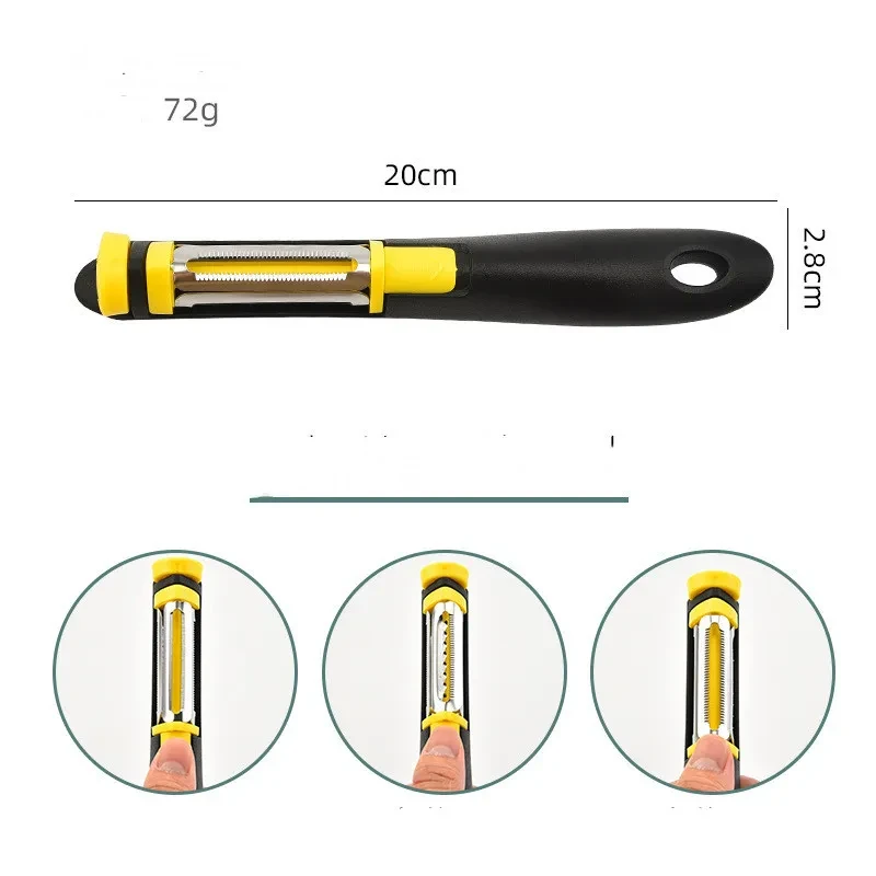 Multifunctional Peeling Knife Stainless Steel Kitchen