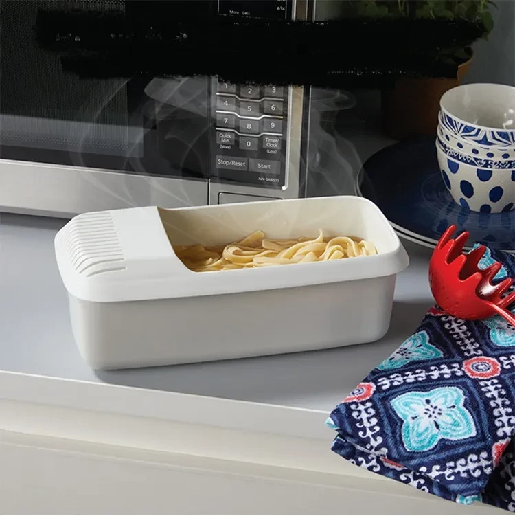 Plastic Kitchen Cooking And Noodles Dual-purpose Plastic Storage