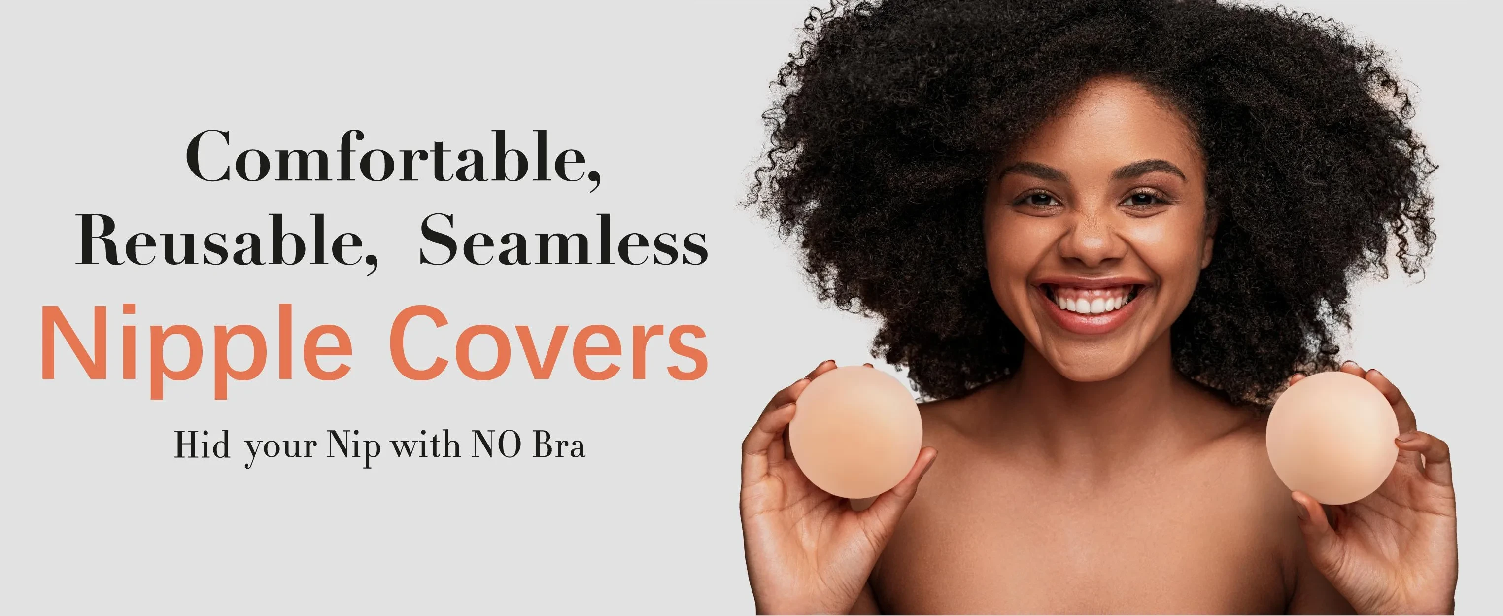 Non-Sticky Reusable Nipple Covers