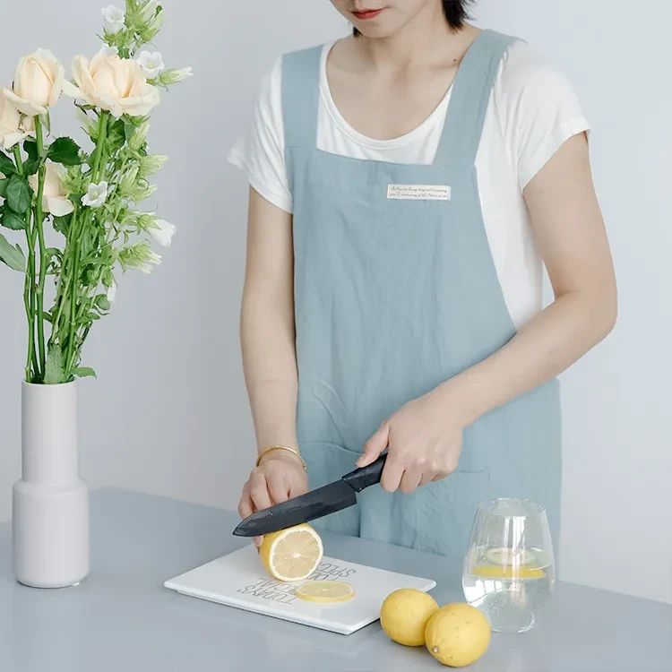 Apron Simple Overclothes Kitchen Apron