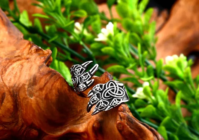 Asgard Bear Paw Ring