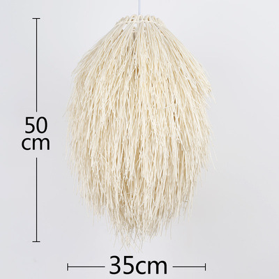 Idyllic Hotel Rattan Chandelier Creative Pine Cone Chandelier