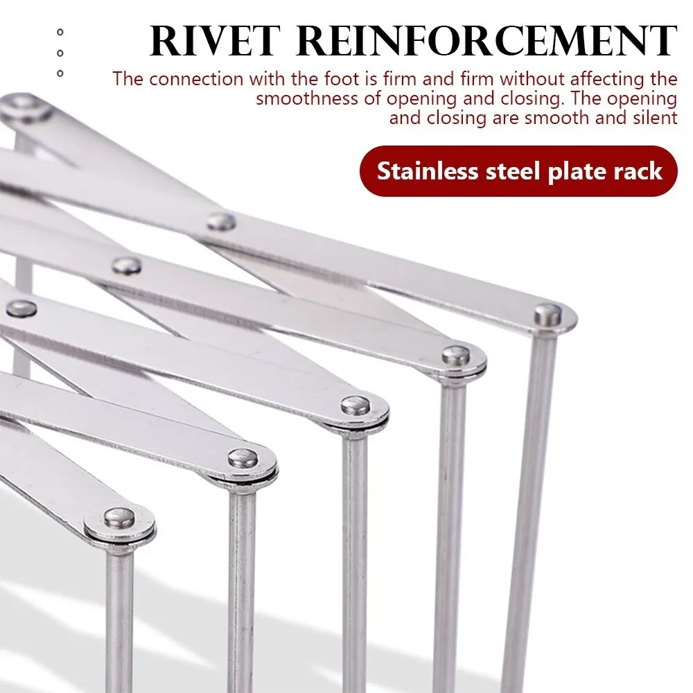 Retractable Folding Steam Rack Kitchen Storage Rack