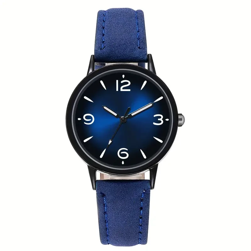 Womens Casual Quartz Watch with Gradient Dial
