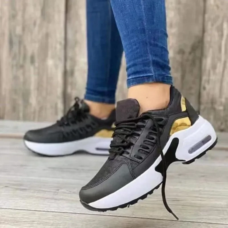 Women's Wedge Running Sneakers