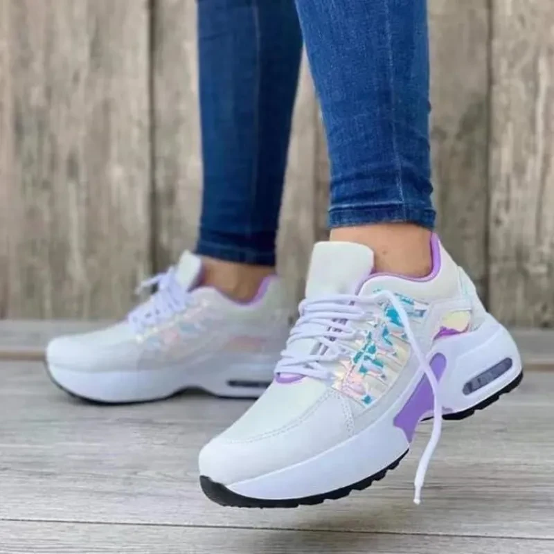 Women's Wedge Running Sneakers