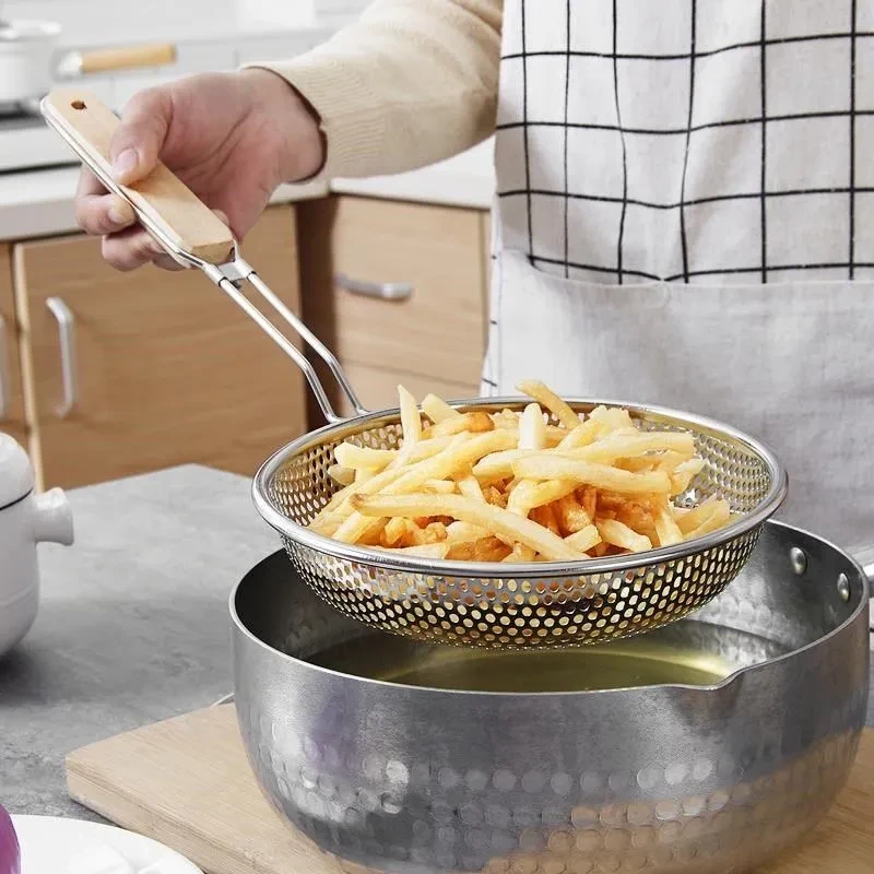 Kitchen rice leaching oil leakage sweeping colander leakage
