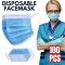 100 PCS Disposable Face Masks