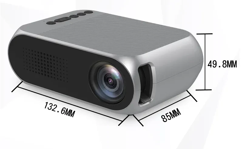 HD 1080P mini home pico projector