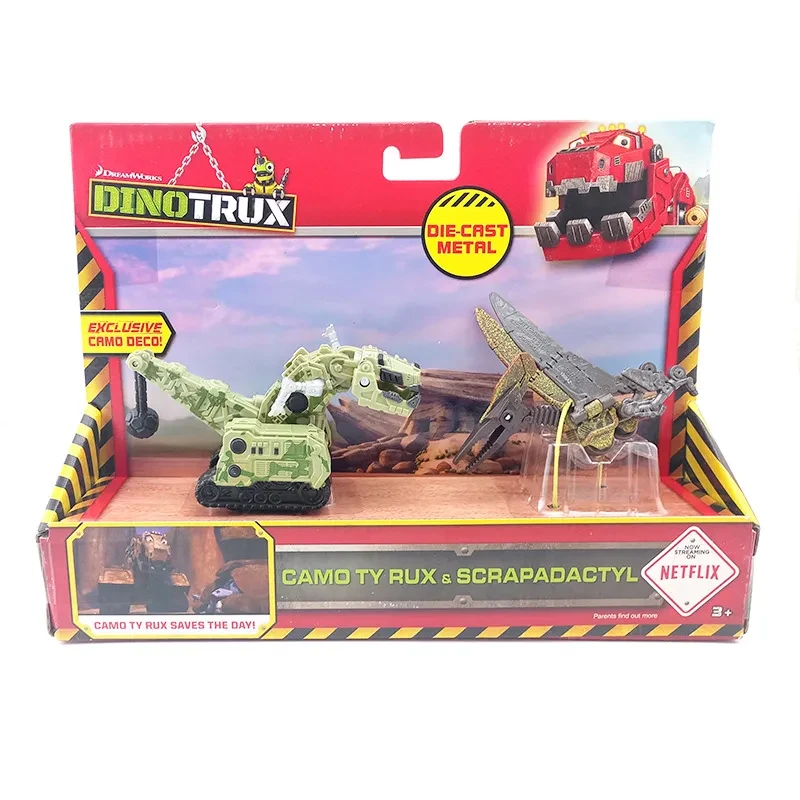 Toy dinosaur car truck