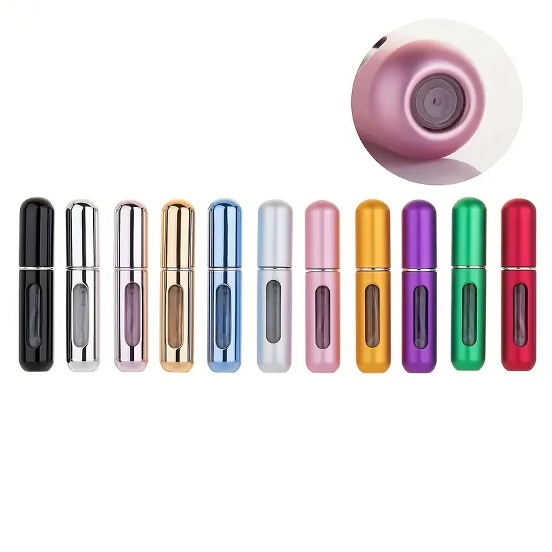 Compact Refillable Perfume Spray Bottle for Travel