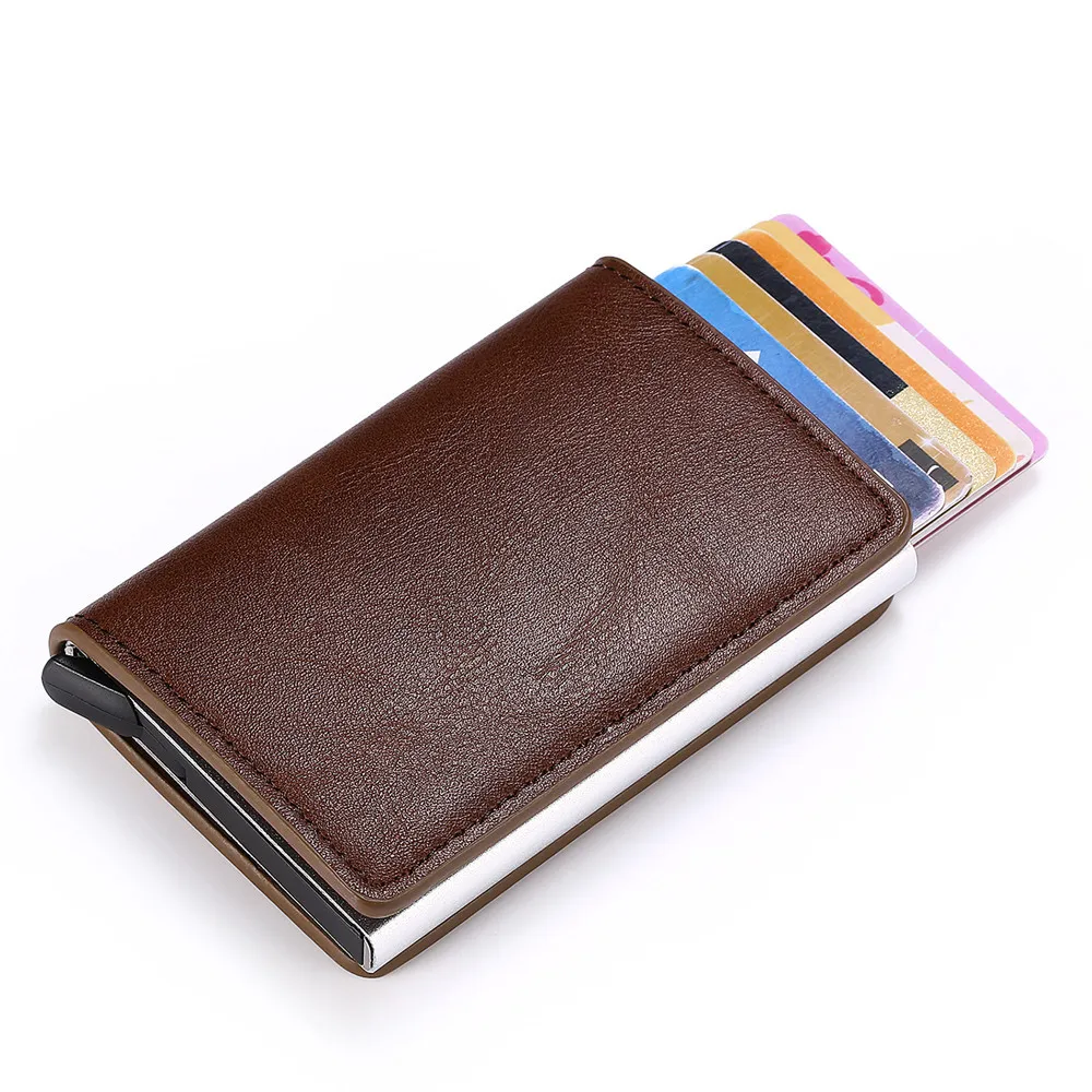 RFID Anti-theft Automatic Card Holder - Business Creative Credit Card Case