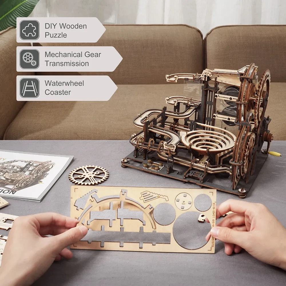 Robotime ROKR Marble Night City Wooden Puzzle