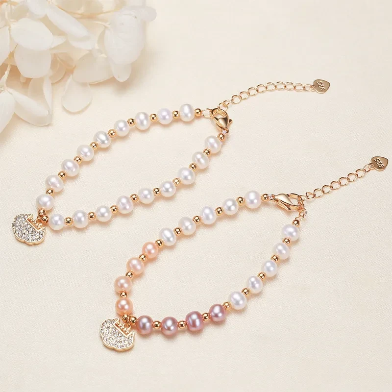 Women's Goodbye Approval Freshwater Pearl Bracelet Jewelry