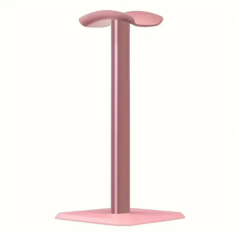 Premium Aluminum Headset Stand - Sturdy, Angled Design for All Gaming & Music Headsets - Available in White and Black