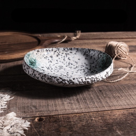 Tableware Household Dish Plate Snacks Thick Side Plate