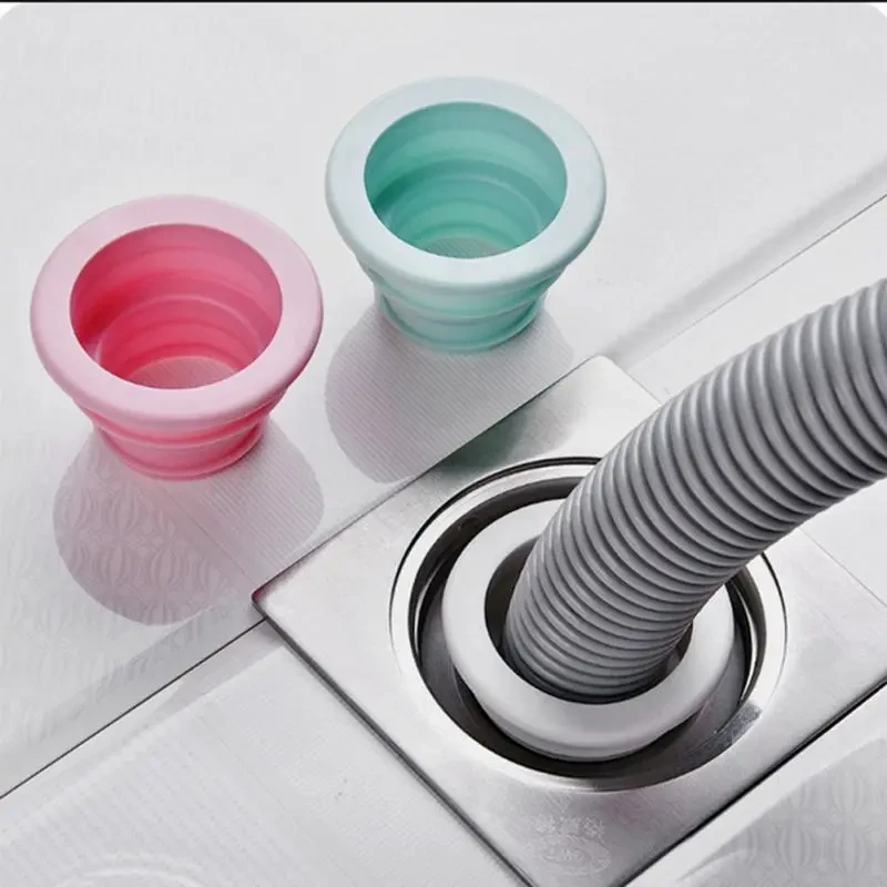 Kitchen pipe overflow silicone washing machine drain plug stopper