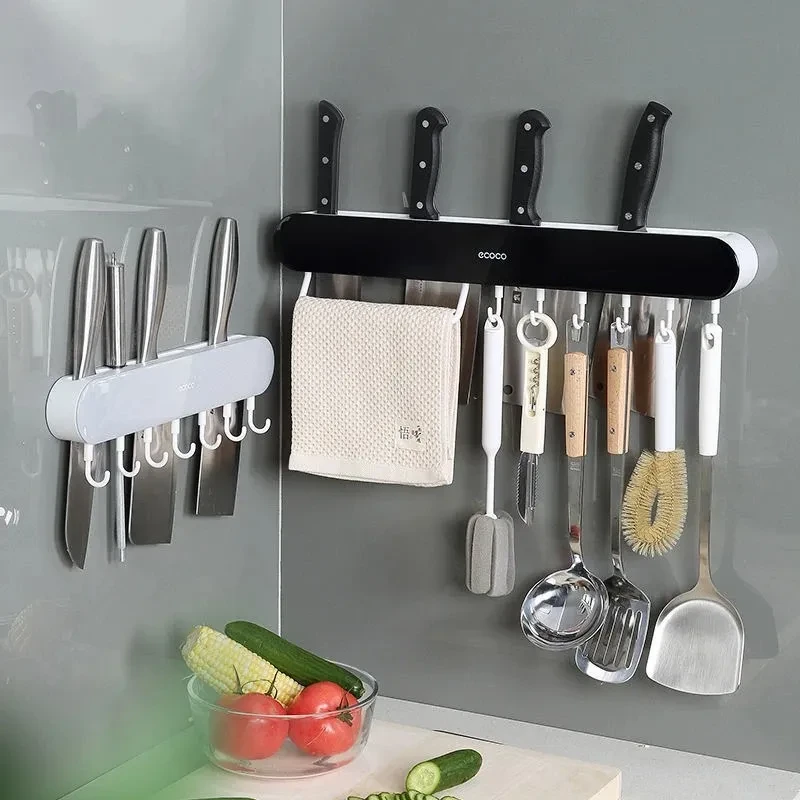 Knife Rack Wall-mounted Kitchen Supplies Integrated Storage Rack