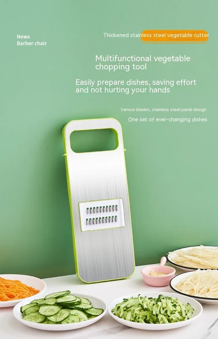 Stainless Steel Cutter Grater Multi-function Vegetable Chopper Kitchen