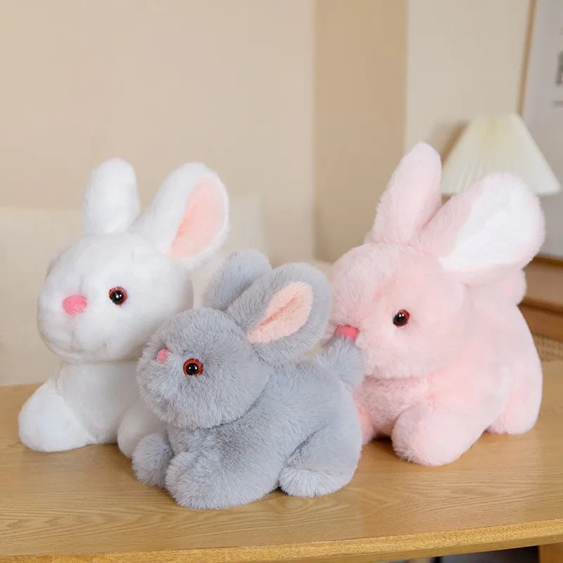 Cartoon Fluffy Rabbit Plush Toy