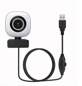 New Private Model 4K Live Broadcast Beauty Light Supplement Computer Camera Usb Video Hd Webcam