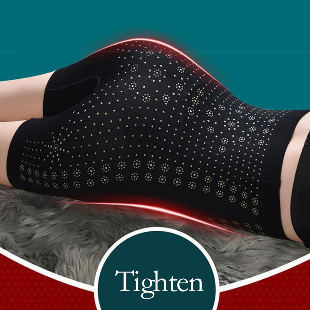 Far Infrared Negative Oxygen Ion Fat Burning Tummy Control & Detox Bodysuit with Hip Lift for Women