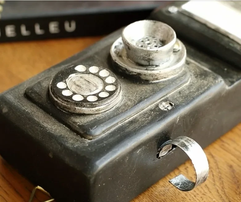 Wall decoration telephone